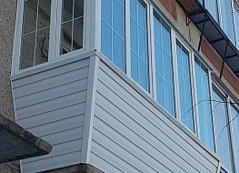 Остекление балкона со шпросами 8 мм
Профиль Novoline
Профлист

